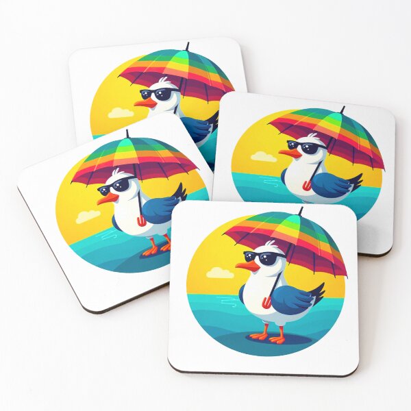 Item preview, Cool Summer Bird with Sunglasses – Stylish Tropical Vibe Design designed and sold by Shop Arts & Design.