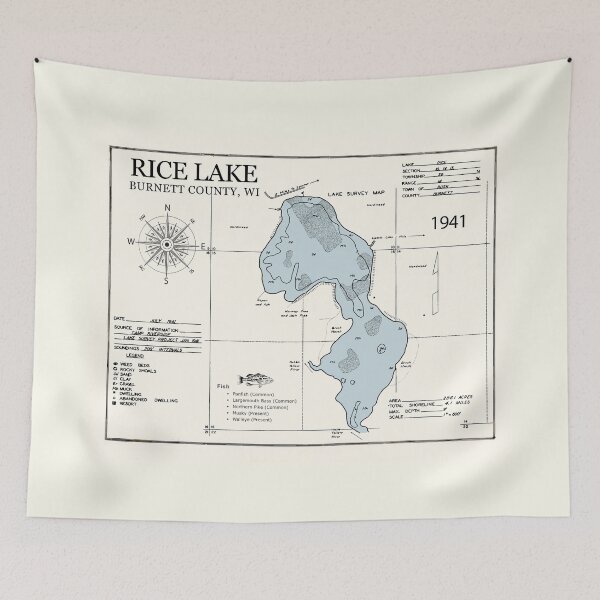 Item preview, Rice Lake - Burnett County  designed and sold by Jean Plout.