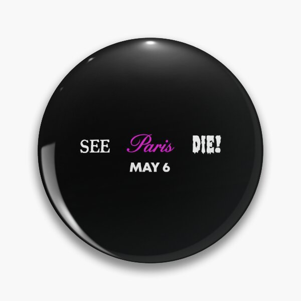 Item preview, See Paris Die - May 6 designed and sold by xo, Vespertilio.