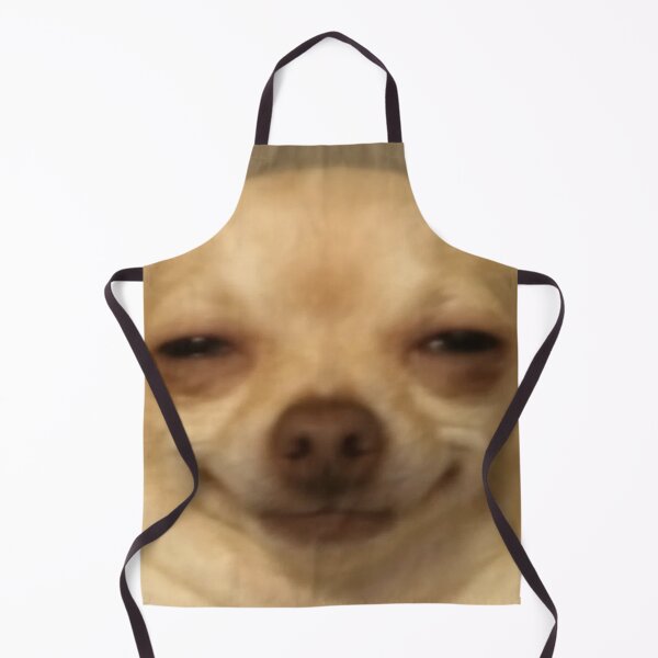 Item preview, Funny Cute Chill Smiling Chihuahua Face Blurry Meme designed and sold by LuveeTuffCo.