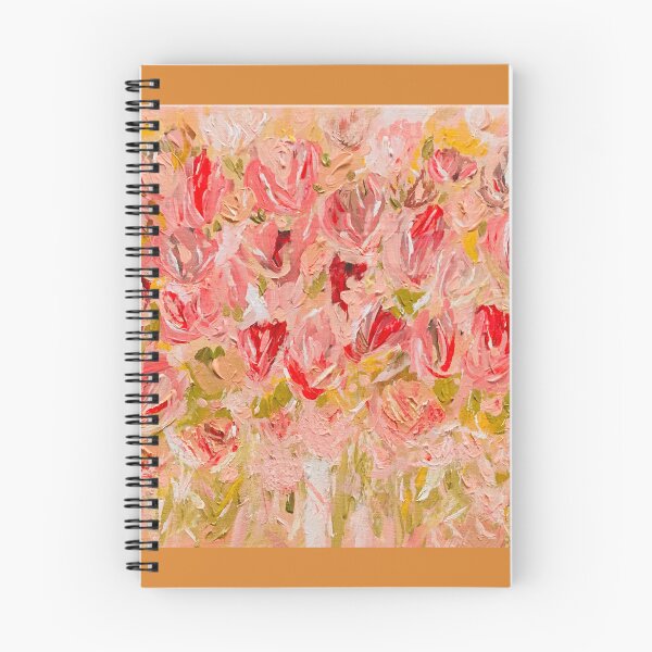 Item preview, Peachy Abstract Floral  designed and sold by LindaPhelpsArt.