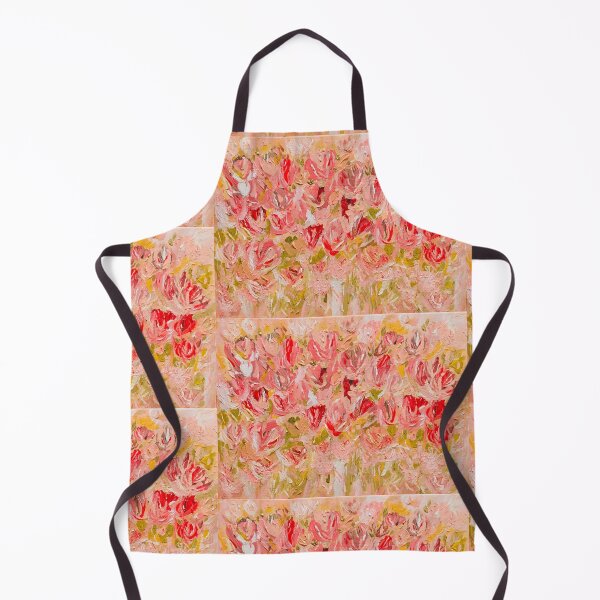 Item preview, Peachy Abstract Floral designed and sold by LindaPhelpsArt.