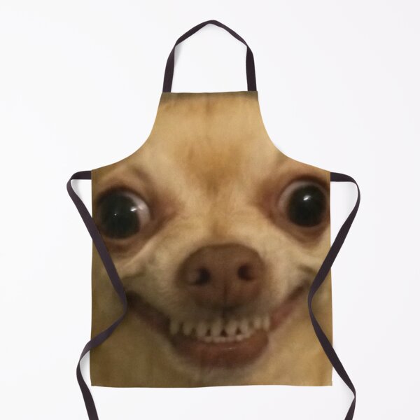 Item preview, Funny Creepy Smiling Chihuahua Face Blurry Meme designed and sold by LuveeTuffCo.