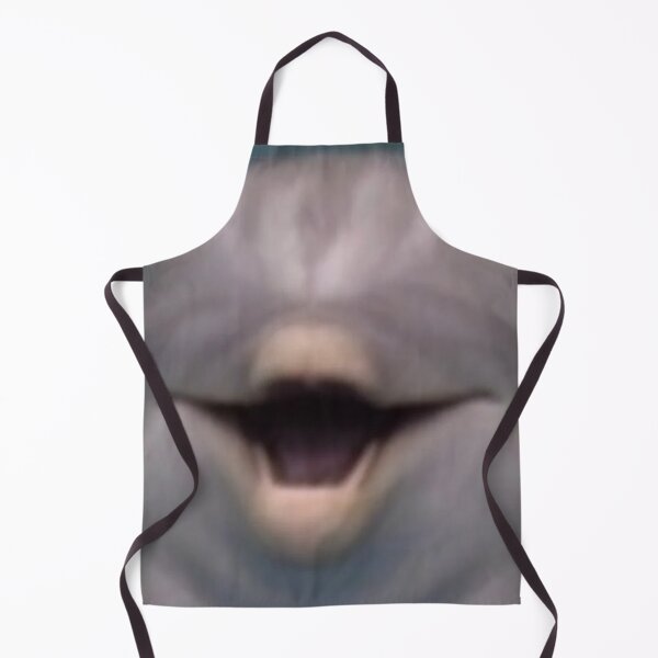 Item preview, Cute Funny Dolphin Face Closeup Meme Blurry Photo designed and sold by LuveeTuffCo.