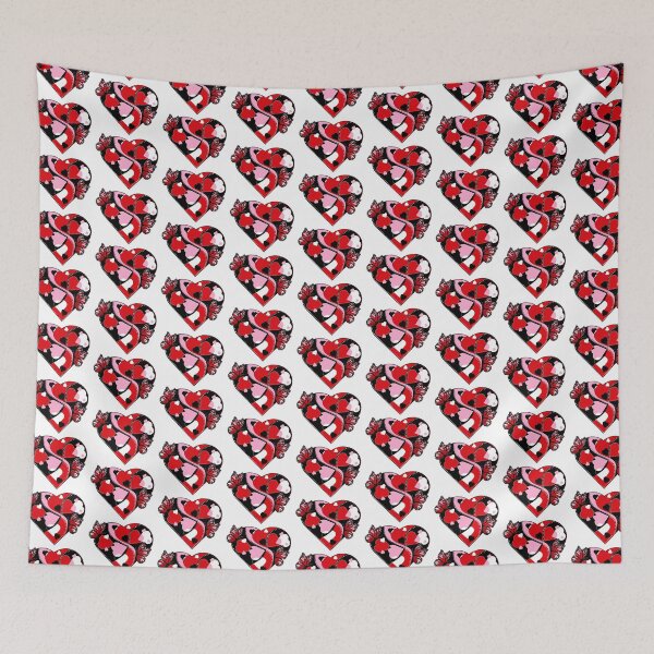 Item preview, Hearts - Black, Red, Pink, White Hearts and Butterflies - Love  designed and sold by ABG Inspirational Art.