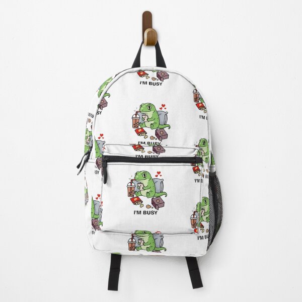 Item preview, Funny Gecko Im Busy Boba Tea Zoo Boys Girls Kids designed and sold by rafaeltto.