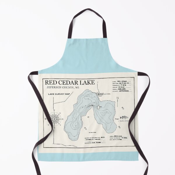 Item preview, Red Cedar Lake - Jefferson County WI  designed and sold by Jean Plout.
