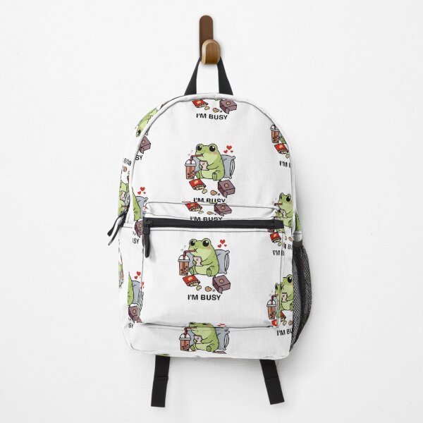 Item preview, Funny Frog Im Busy Boba Tea Zoo Boys Girls Kids designed and sold by rafaeltto.