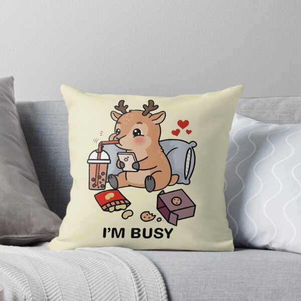 Item preview, Funny Deer Im Busy Boba Tea Zoo Boys Girls Kids designed and sold by rafaeltto.