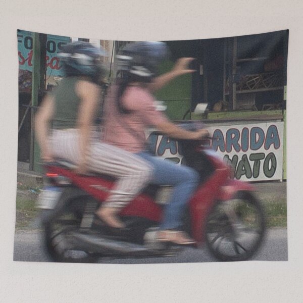 Item preview, people on a motorcycle 3 designed and sold by felipequeiroz.