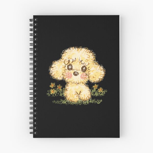 Item preview, Toy Poodle Puppy in a Flower Garden designed and sold by Toru Sanogawa.