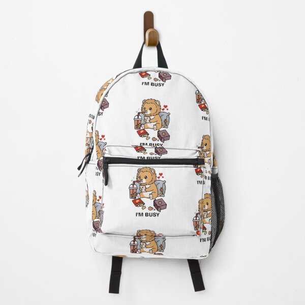 Item preview, Funny Lion Im Busy Boba Tea Zoo Boys Girls Kids designed and sold by rafaeltto.
