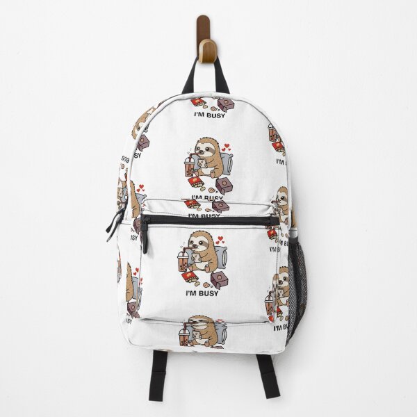 Item preview, Funny Sloth Im Busy Boba Tea Zoo Boys Girls Kids designed and sold by rafaeltto.