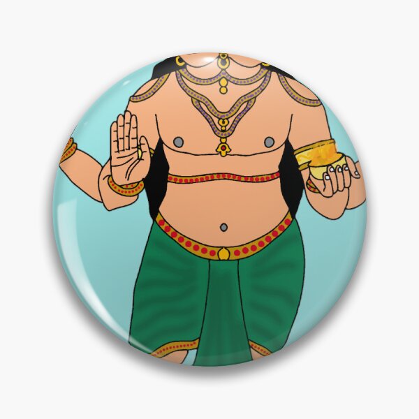 Item preview, Lord Agni – Hindu Fire God Powerful Divine Art designed and sold by Harshit_Digital_Arts.