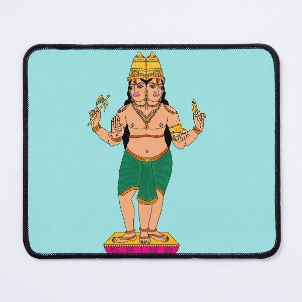 Item preview, Lord Agni – Hindu Fire God Powerful Divine Art designed and sold by Harshit_Digital_Arts.