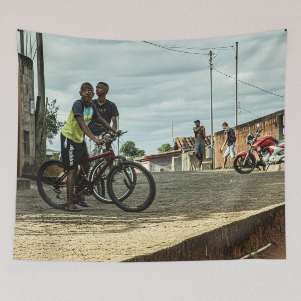 Item preview, boys playing in the street 2 designed and sold by felipequeiroz.