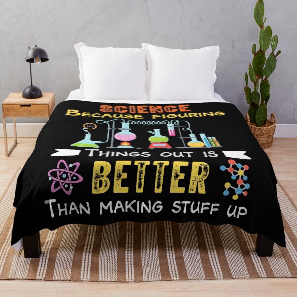 Item preview, Science Because Figuring Things Out is Better Than Making Stuff Up – Fun Science Design designed and sold by LashondaGreen89.
