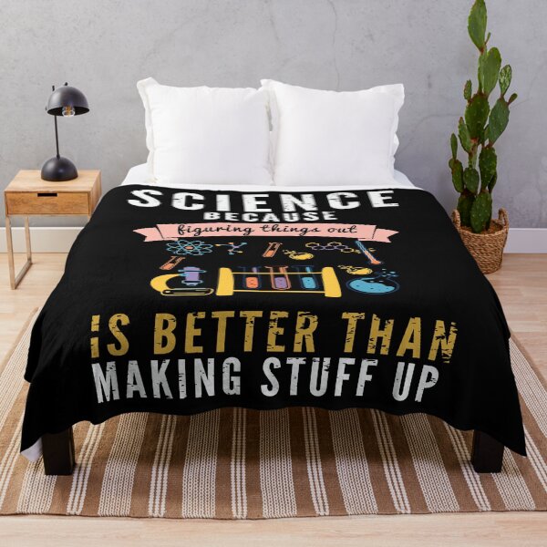 Item preview, Science Because Figuring Things Out is Better Than Making Stuff Up – Fun Science Design designed and sold by LashondaGreen89.