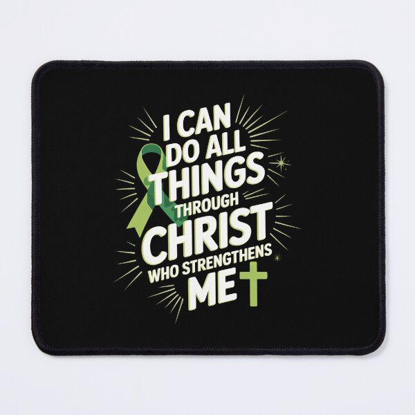 Item preview, All Things Through Christ Gallbladder Cancer Awareness designed and sold by PunkNation-Arts.