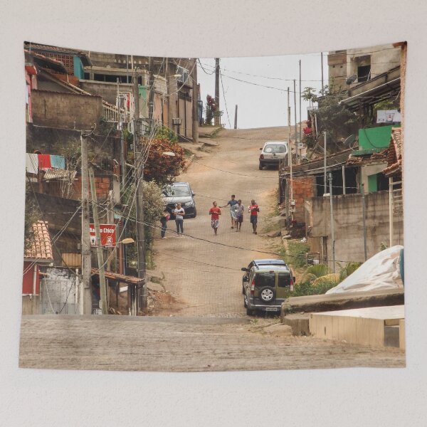 Item preview, boys playing in the street 3 designed and sold by felipequeiroz.