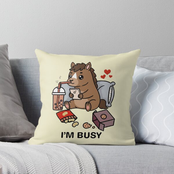 Item preview, Funny Horse Im Busy Boba Tea Zoo Boys Girls Kids designed and sold by rafaeltto.