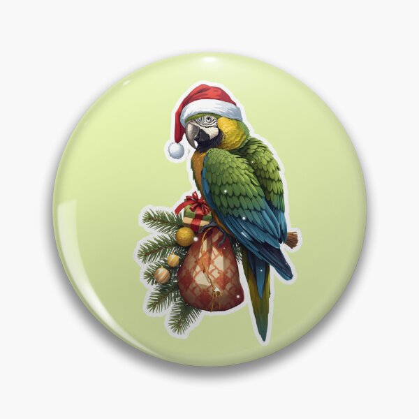 Aperçu de l'œuvre perroquet de Noël créée et vendue par Tom-NatFun.