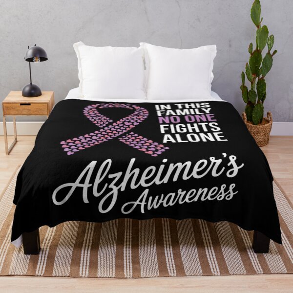 Item preview, Alzheimer's Awareness Purple Ribbon Dementia Mom Dad Grandpa designed and sold by PunkNation-Arts.