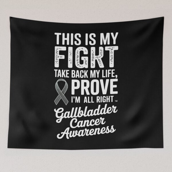 Item preview, Awareness Fight I Cholecystectomy Gallbladder Cancer designed and sold by PunkNation-Arts.