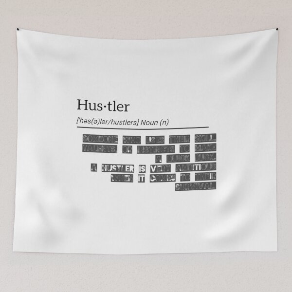 Item preview, Definition of a hustler designed and sold by Ink'd Baddies Boutique.