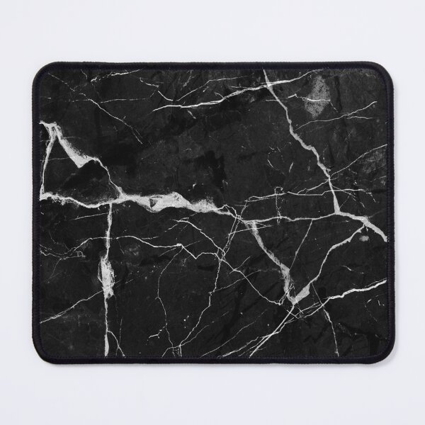 Item preview, Black (Faux) Suede Marble With White (Faux) Lightning Veins designed and sold by DEC02.