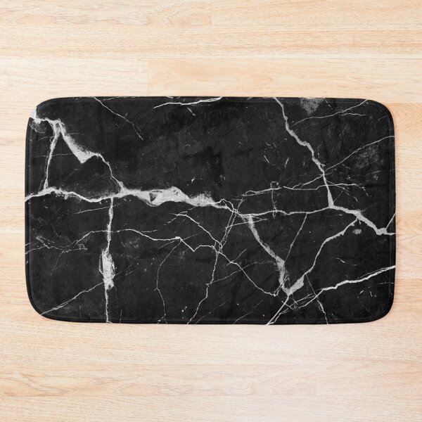 Item preview, Black (Faux) Suede Marble With White (Faux) Lightning Veins designed and sold by DEC02.