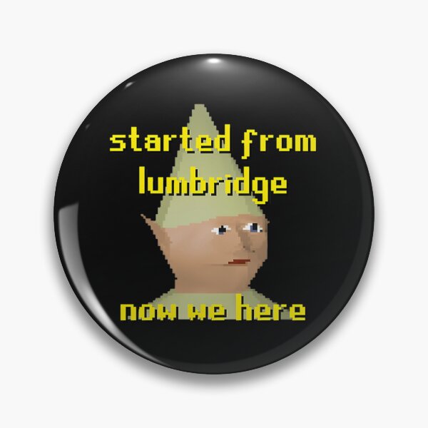 Item preview,  Gnome Child Started From Lumbridge Parody Funny Gamer designed and sold by JenniferRudol.