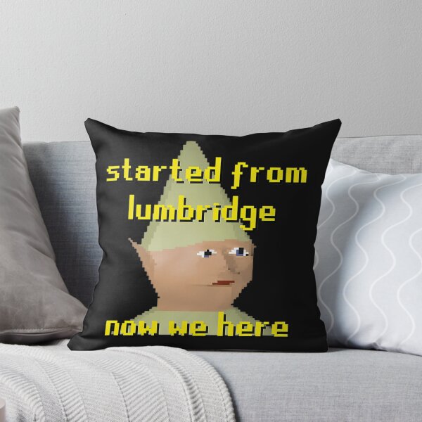Item preview,  Gnome Child Started From Lumbridge Parody Funny Gamer designed and sold by JenniferRudol.