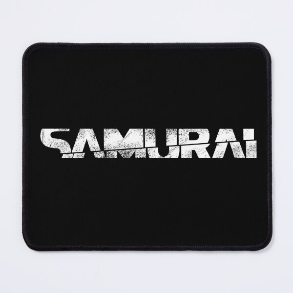 Item preview, Samurai Cyberpunk Logo White distressed designed and sold by Harry Draws Straws.