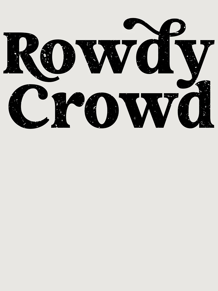 Thumbnail 6 of 6, Premium Oversized Hoodie, Rowdy Crow designed and sold by RoderickStout.