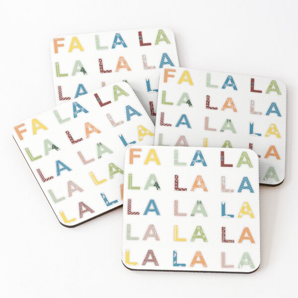 Item preview, Falalala lalala holidy card designed and sold by AKC14.