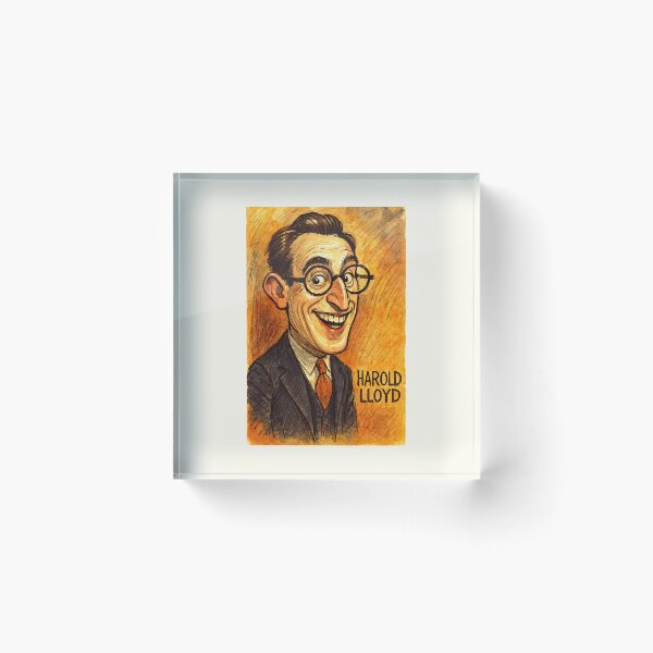 Item preview, Harold Lloyd designed and sold by Sarcastic designs.