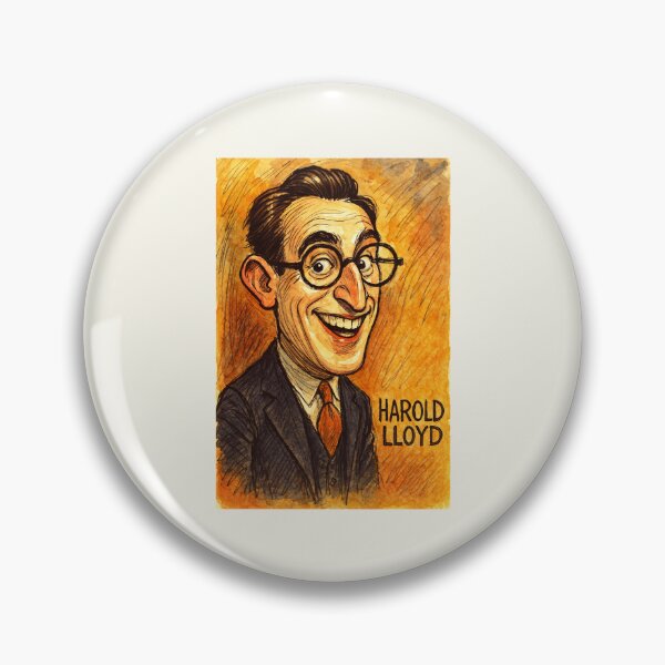 Item preview, Harold Lloyd designed and sold by Sarcastic designs.