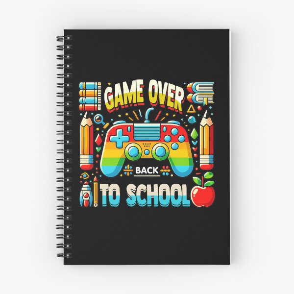 Item preview, Game Over, Back to School – Colorful Gaming Controller Design designed and sold by LarryMBrown.