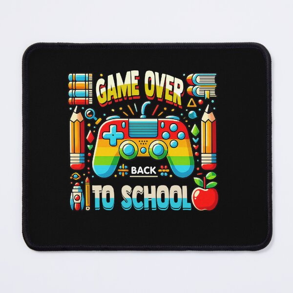 Item preview, Game Over, Back to School – Colorful Gaming Controller Design designed and sold by LarryMBrown.
