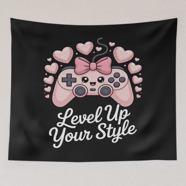 Item preview, Level Up your Style PC Gamer Gaming Pink designed and sold by JenniferRudol.