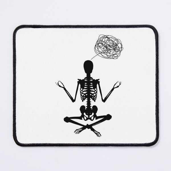 Item preview, Mediating Skelelton designed and sold by The Neurospicy Shoppe by Dylan's Roar.