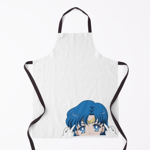 Item preview, Sailo r Mercury Cute Blue Hair Magical Girl Anime Middle Fingie Peeker designed and sold by 2CRE8IVE4925.