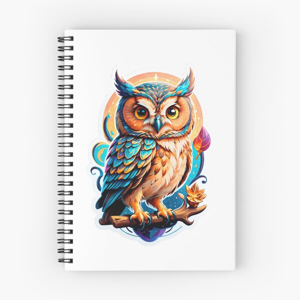 Item preview, Psychedelic Colorful Owl – Trippy Vibrant Art Design designed and sold by Shop Arts & Design.