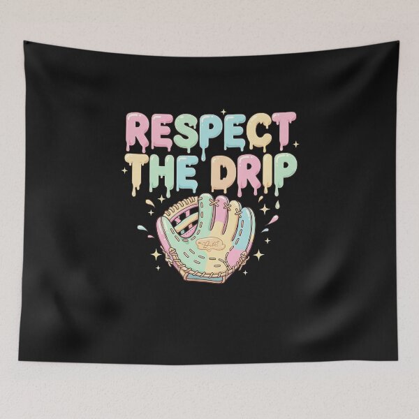 Item preview, Respect The Drip Baseball Drip Glove Youth Boys Girls Player  designed and sold by TalalosART.
