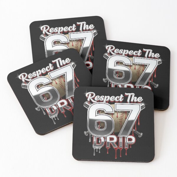 Item preview, Respect The Drip 67 Baseball Drip Number 67 Player Or 67th Birthday  designed and sold by TalalosART.