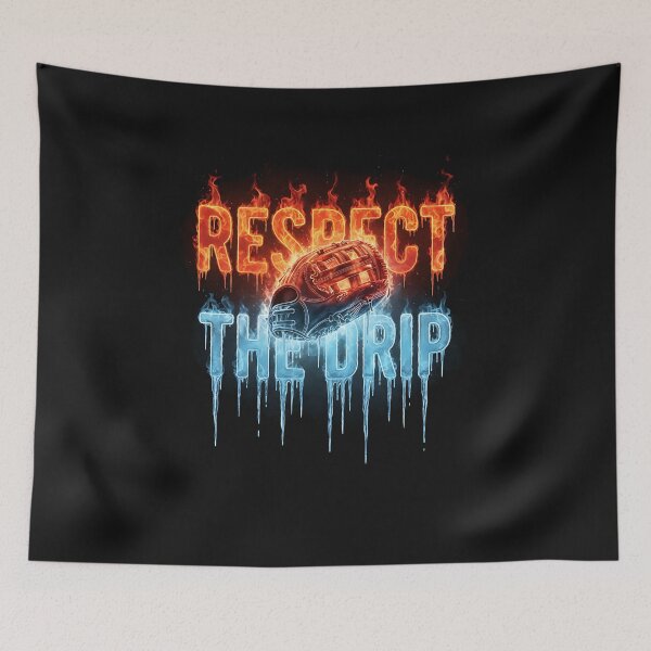 Item preview, Respect The Drip Baseball Drip Glove Youth Boys Girls Player designed and sold by TalalosART.