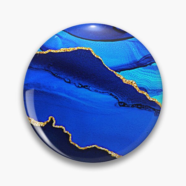 Item preview, Turquoise-Blue Colors, Rose-Gold Hues Faux Marble designed and sold by DEC02.