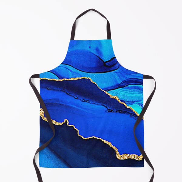 Item preview, Turquoise-Blue Colors, Rose-Gold Hues Faux Marble designed and sold by DEC02.