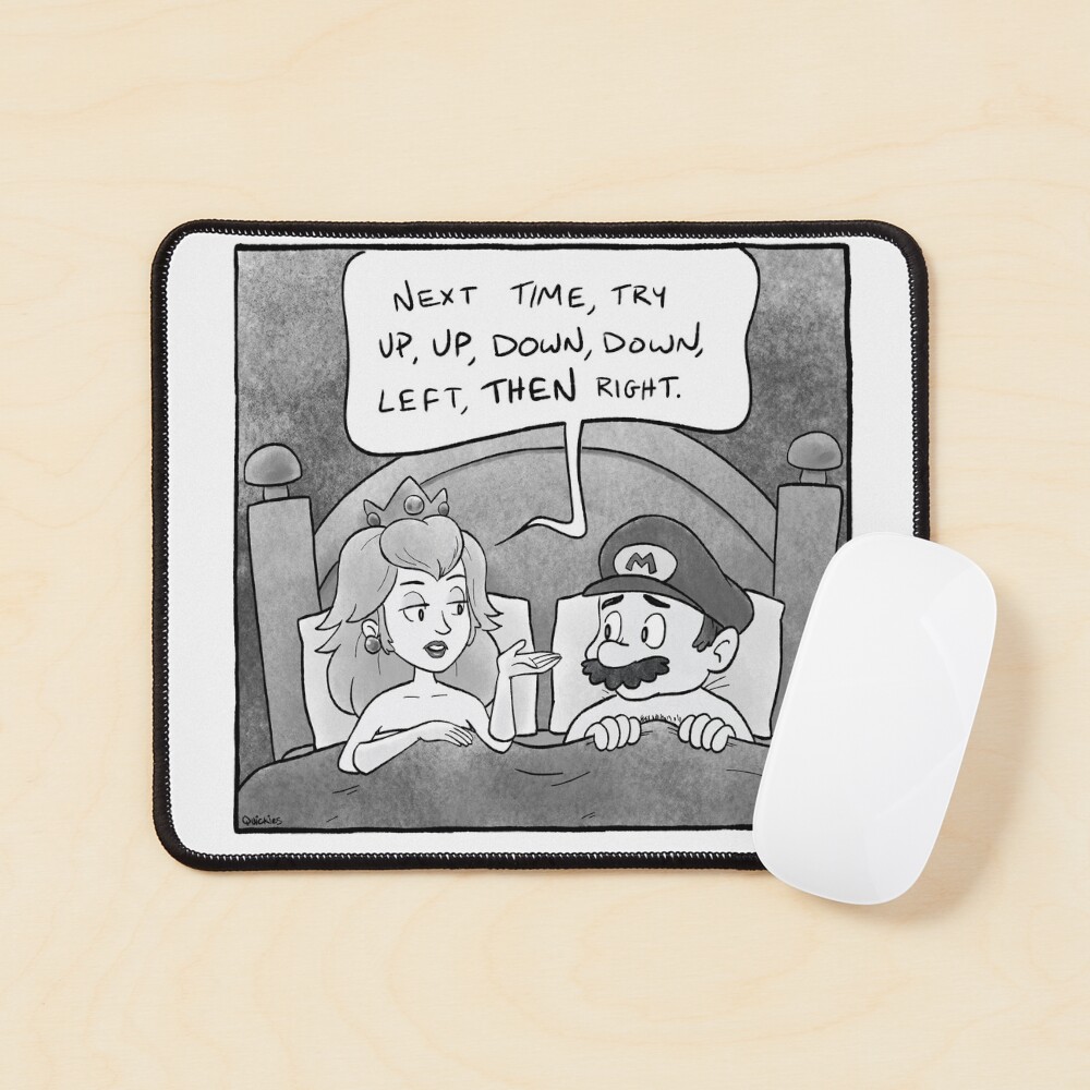 Item preview, Mouse Pad designed and sold by QuickiesComic.